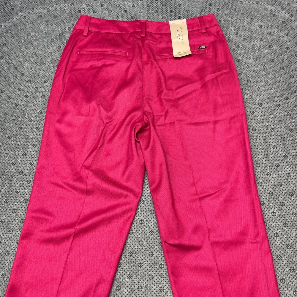 NEW Scotch & Soda Lowry Winter Edition Pink Trousers Pants Sz 26/32 - W29xL30